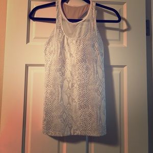 Lululemon snakeprint racerback top